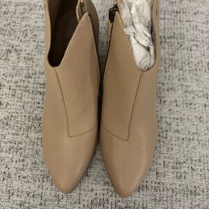 Eileen Fisher Beige Ankle Booties